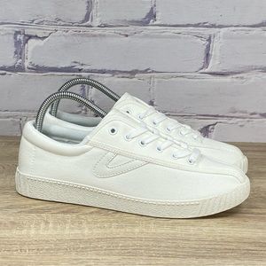 NEW Tretorn Nylite All White Sneakers